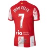 Officiële Voetbalshirt Atlético Madrid Joao Felix 7 Thuis 2021-22 - Heren